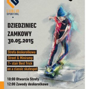 plakat deskorolka