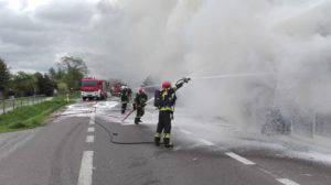 pożar autobusu fajsławice 7