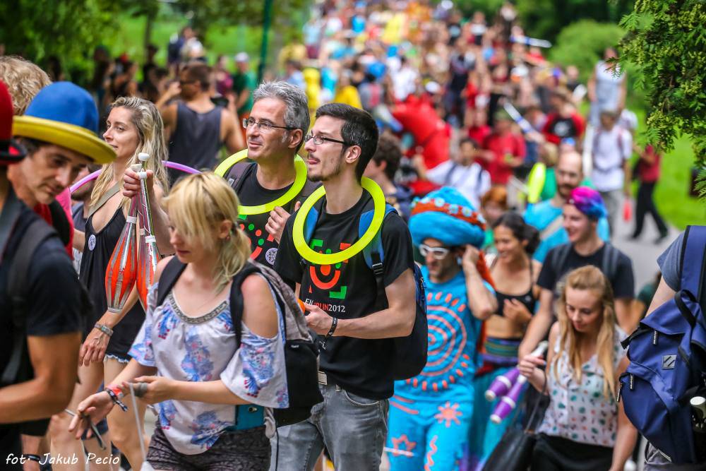 Uwaga kierowcy! Zatrzymają ruch w wielu miejscach w mieście. Uroczysta parada cyrkowa przejdzie ulicami Lublina 7 parada EJC 2017 33