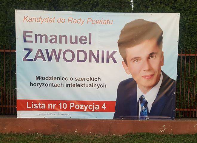 Zobaczcie najlepsze hity kampanii wyborczej. Plakaty wyborcze na wesoło 1 44214730 2122106894704161 6894236999088078848 n