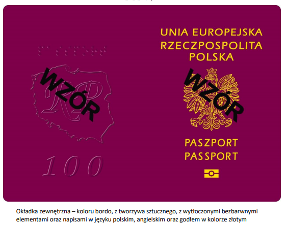 Od poniedziałku można składać wnioski o nowy paszport 1 nowy paszport okładka zewnętrzna