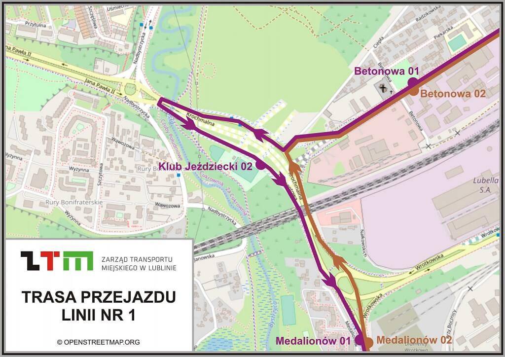 Uwaga kierowcy! Od wtorku zmiany na skrzyżowaniu Diamentowej z Krochmalną 1 linia 1 1