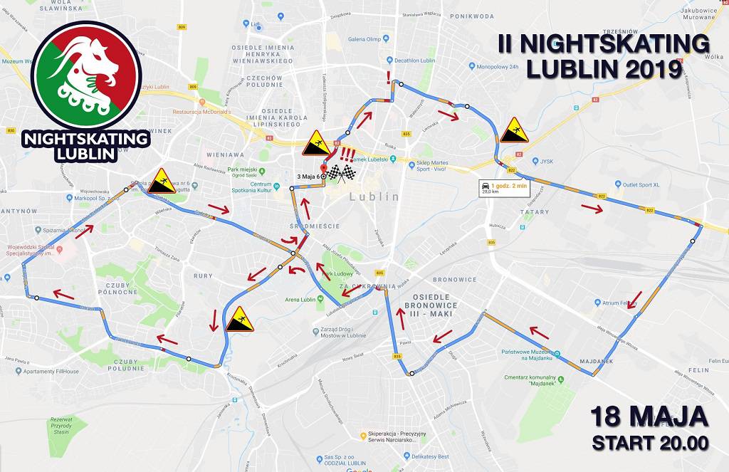 Rolkarze przejadą nocą przez miasto 1 59936589 2310437362416583 8256582814149902336 o