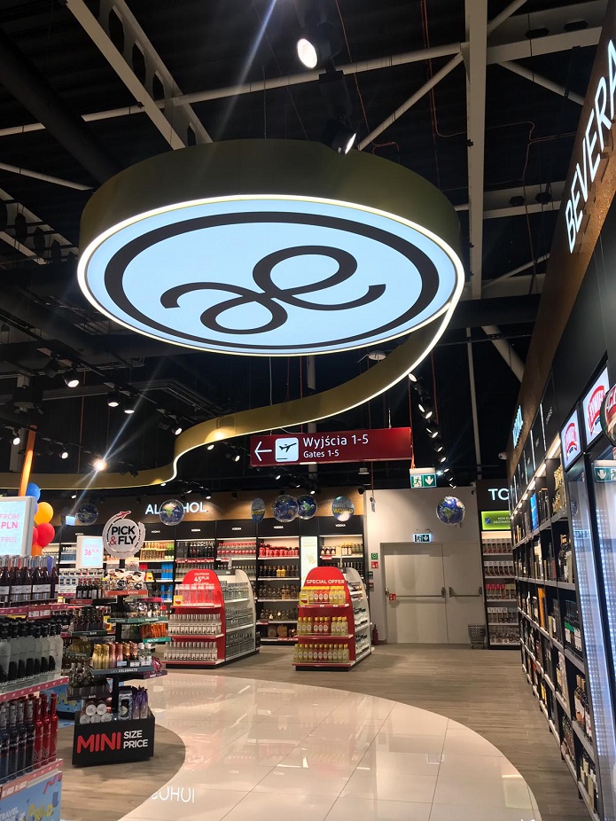 Bezcłowy sklep Aelia Duty Free na lotnisku Lublin-Świdnik 1 IMG 1489