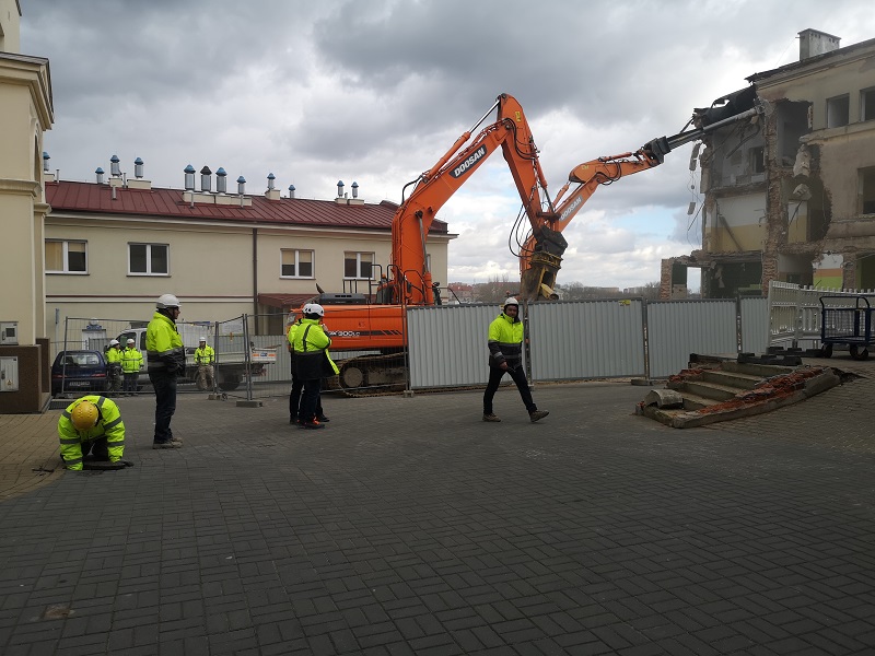 Przebudowa SPSK nr 1 przy ul. Staszica. Od środy kierowcy tędy nie przejadą 2 IMG 20200218 122700