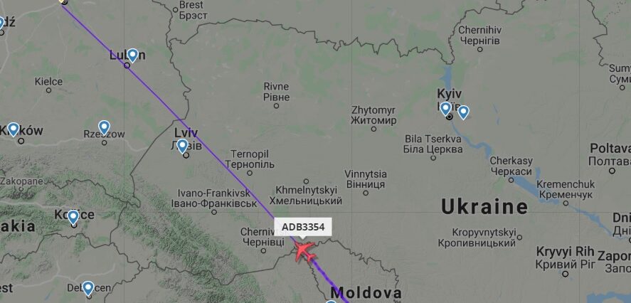 Największy samolot świata Antonow An-225 Mrija wkrótce przeleci nad Lublinem 1 antonow nad lublinem