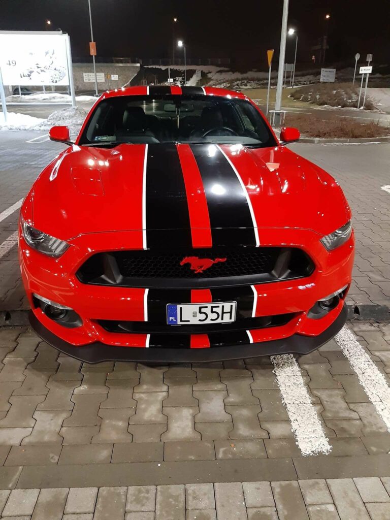 Ford Mustang o nr rej. L55H poszukiwany. Został skradziony w nocy sprzed domu 1 FB IMG 1589197662624