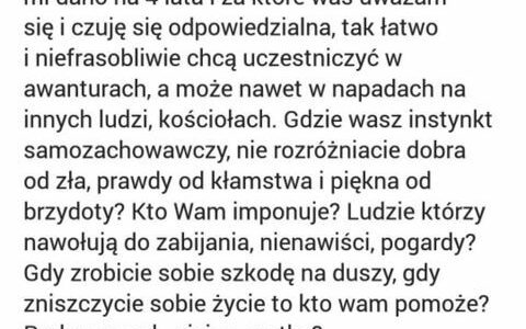 Nauczycielka grozi uczniom wyrzuceniem z zajęć zdalnych. "Błyskawica to symbol szatana" 1 123114594 2136344469833157 3816473509393035869 n