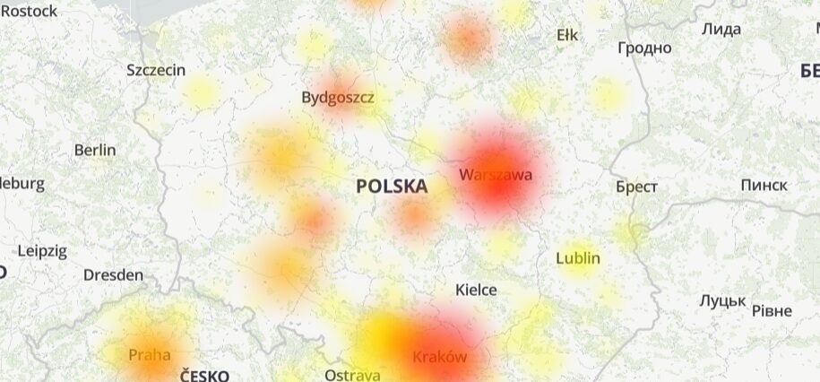 Messenger awaria - nie działa. Problem z wysyłaniem wiadomości na Messengerze 1 messenger facebook nie działa mapa awaria