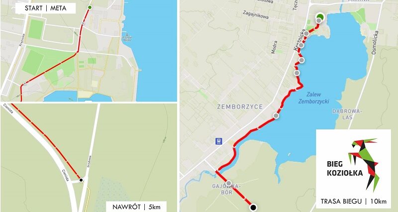 Jeden weekend, trzy różne biegi. Biegacze zajmą ścieżkę rowerową nad zalewem 3 bieg koziolka