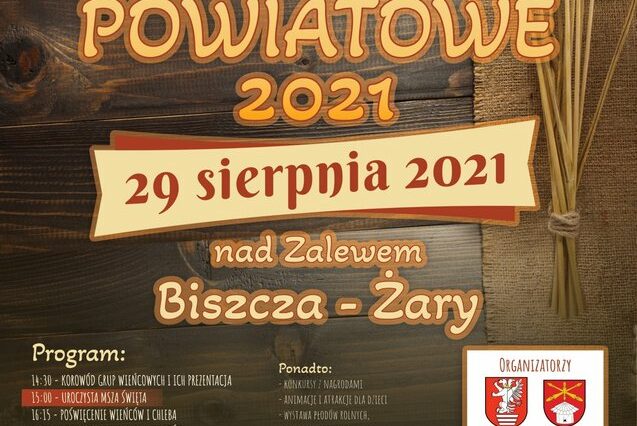 Dożynki Powiatowe Biszcza 2021. Koncert zespołu Rokiczanka 1 Dożynki Powiatowe Biszcza nad zalewem Biszcza - Żary 2021