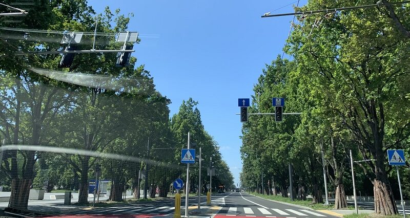 Przebudowa Al. Racławickich dobiega końca. W sobotę otworzą ul. Poniatowskiego 2 Sygnalizacja świetlna na przejściu dla pieszych naprzeciwko placu Teatralnego