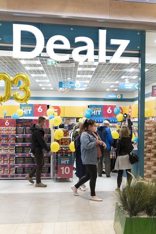 Otwarcie sklepu Dealz w Skende Shopping. To 103 sklep brytyjskiej marki w Polsce 13 otwarcie dealz skende shopping lublin