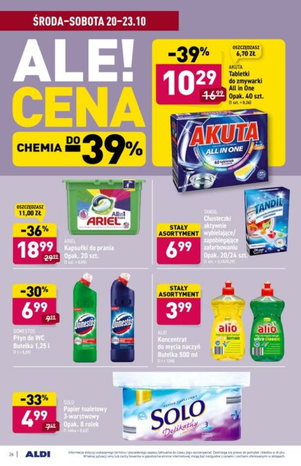W środę otwarcie Aldi w Lublinie. Zobacz gazetkę promocyjną sklepu 22 0026