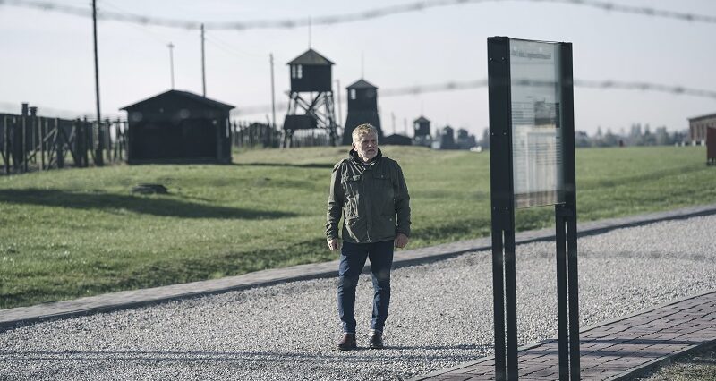 W Lublinie kręcą kolejny film. Tym razem to dokument o losie więźniarki Majdanka 1 Zbigniew Kozłowski syn bohaterki, narrator dokumentu