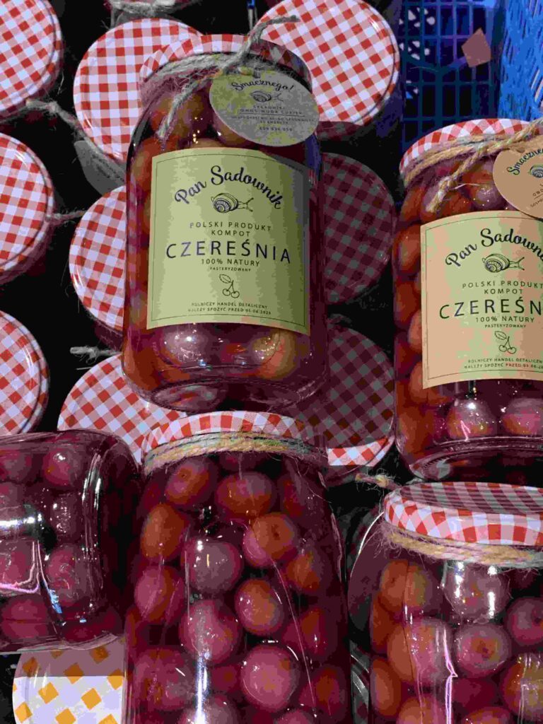 Otwarcie delikatesów owocowo-warzywnych Botanika przy ul. Nałęczowskiej 3 Naturalny kompot z czereśni