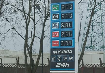 PKN Orlen: "Rozwiązujemy natychmiastowo umowy z 9 stacjami sztucznie zawyżającymi ceny" 1 Cena paliw na stacji Sodalit Paliwa w Lubartowie