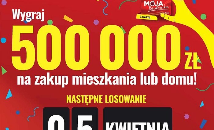 Wielka Loteria Biedronka - losowanie 5 kwietnia [5.04]