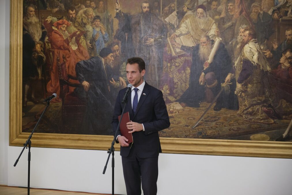 PGE Polska Grupa Energetyczna mecenasem Muzeum Narodowego w Lublinie 2 Na zdjęciu wiceminister Jan Kanthak