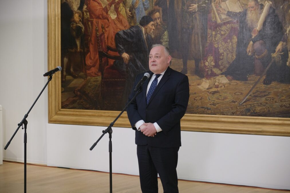 PGE Polska Grupa Energetyczna mecenasem Muzeum Narodowego w Lublinie 1 Na zdjęciu prezes PGE Wojciech Dąbrowski