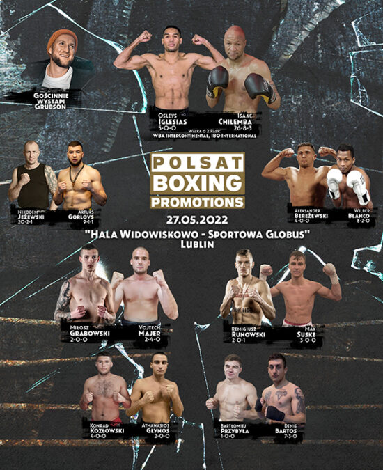 Siódma gala, siedem walk. Polsat Boxing Promotions już 27 maja. Czołowi pięściarze grupy powrócą w Lublinie 1 Siódma gala Polsat Boxing Promotions już 27 maja w Lublinie