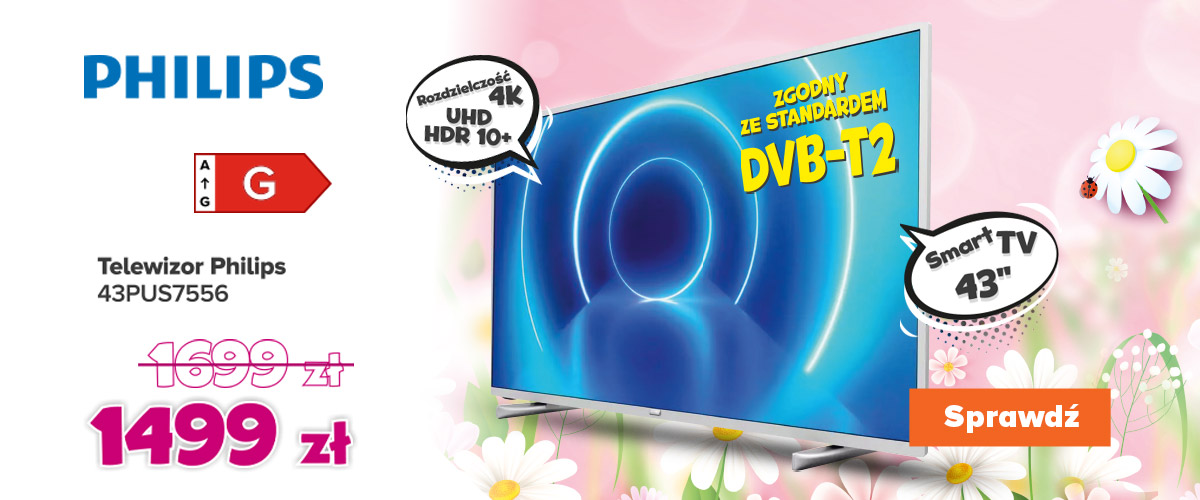Telewizor Philips 43PUS7556 – dobra jakość w niskiej cenie 4 Telewizor Philips 43PUS7556