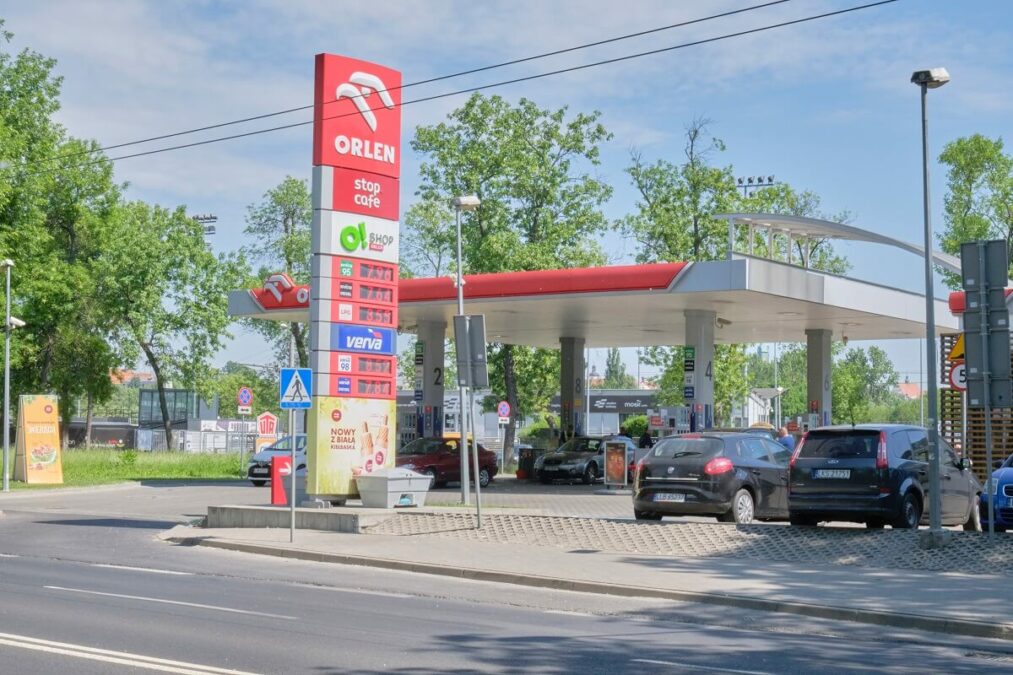 Benzyna Pb95 już prawie po 8 zł na stacjach paliw w centrum Lublina 1 Cena benzyny Pb95 na Orlenie - 7,96 zł/l, 09.06.2022