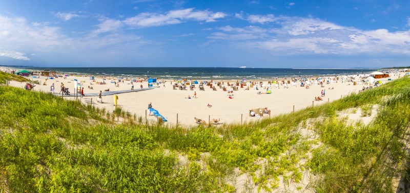 Wakacje nad Bałtykiem... Kurort, czy mniejsza miejscowość? 3 Świnoujście plaża