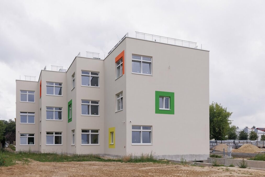 Nowe przedszkole już prawie gotowe. 300 miejsc dla przedszkolaków. Pierwszy dzwonek 1 września 3 Nowy segment przedszkolny w ZS nr 12