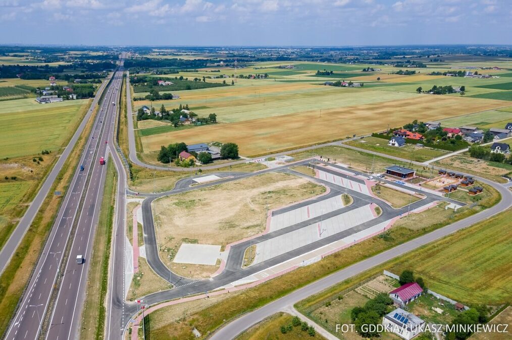 Kierowcy mogą już korzystać z nowych MOP-ów przy S12/S17 1 MOP Bystrzejowice S12/S17