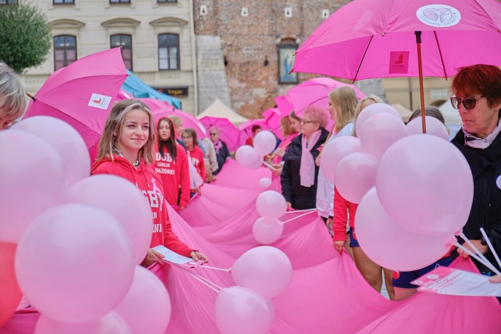 Marsz Różowej Wstążki Lublin 2022