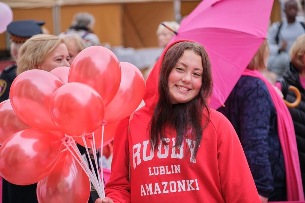 Marsz Różowej Wstążki Lublin 2022