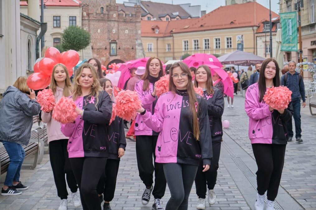 Marsz Różowej Wstążki Lublin 2022