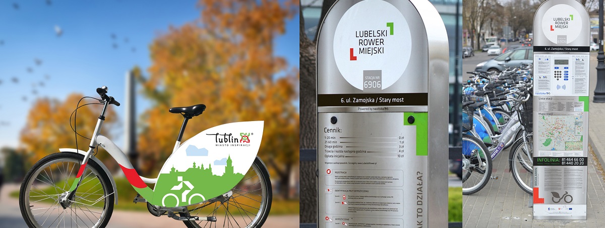 Jak ma wyglądać nowy design rowerów miejskich? ZTM pyta mieszkańców o zdanie 1 Propozycja nr 1 - Lubelski Rower Miejski