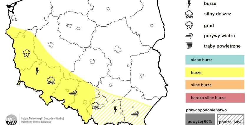Koniec spokojnej pogody. Na horyzoncie ochłodzenie i opady deszczu 1 Prognozowane opady deszczu na czwartek 8.09