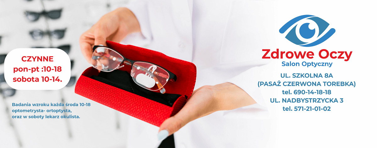 Wybieramy okulary. Gotowe czy od optyka - optometrysta radzi 2 Zdrowe oczy lublin godziny otwarcia