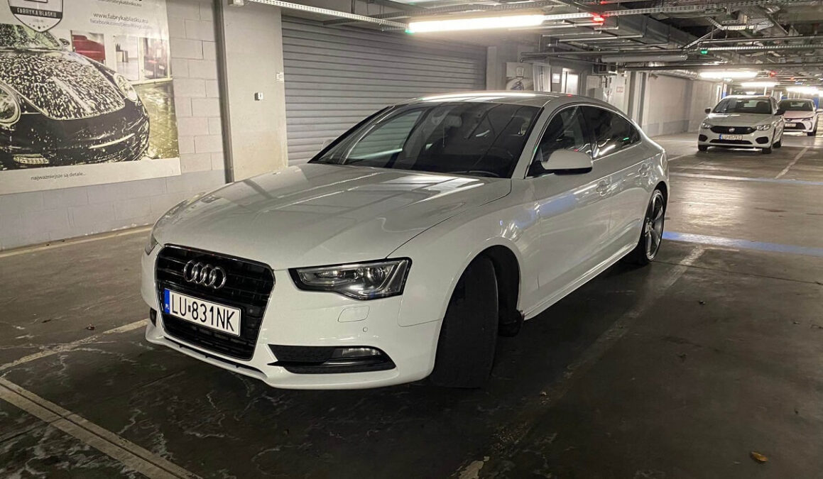 Widziałeś ten samochód? Został skradziony w Lublinie. Właścicielka prosi o pomoc 1 Skradzione Audi A5 LU831NK