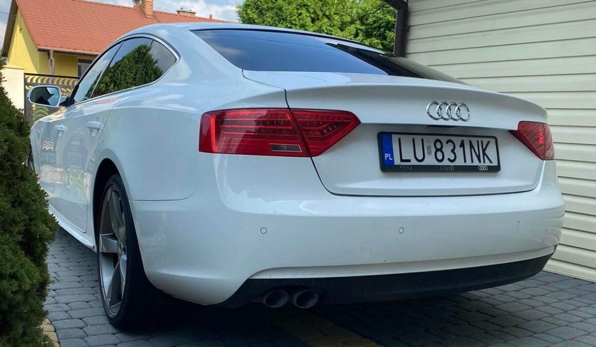 Widziałeś ten samochód? Został skradziony w Lublinie. Właścicielka prosi o pomoc 3 Skradzione Audi A5 LU831NK