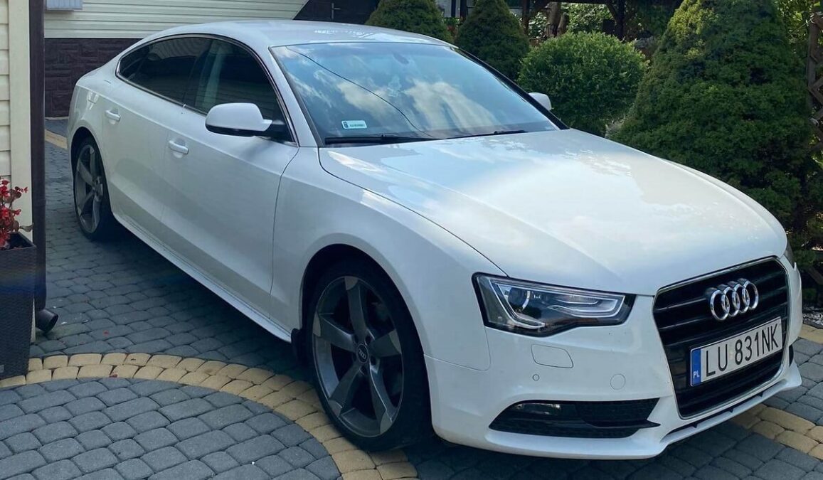 Widziałeś ten samochód? Został skradziony w Lublinie. Właścicielka prosi o pomoc 2 Skradzione Audi A5 LU831NK