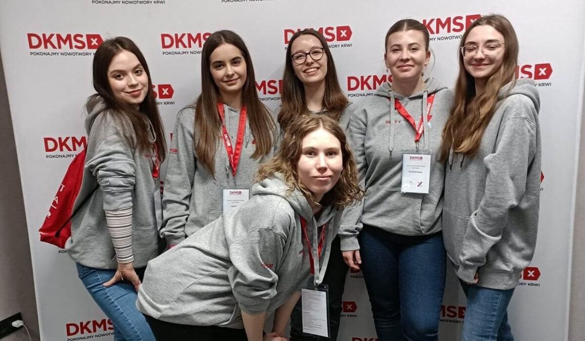Będą szukać wśród studentów potencjalnych dawców szpiku. Akcja DKMS na lubelskich uczelniach 1 Liderki Helpers' Generation