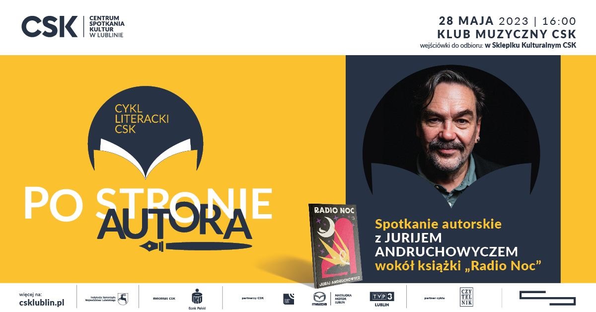 Jurij Andruchowycz spotkanie autorskie