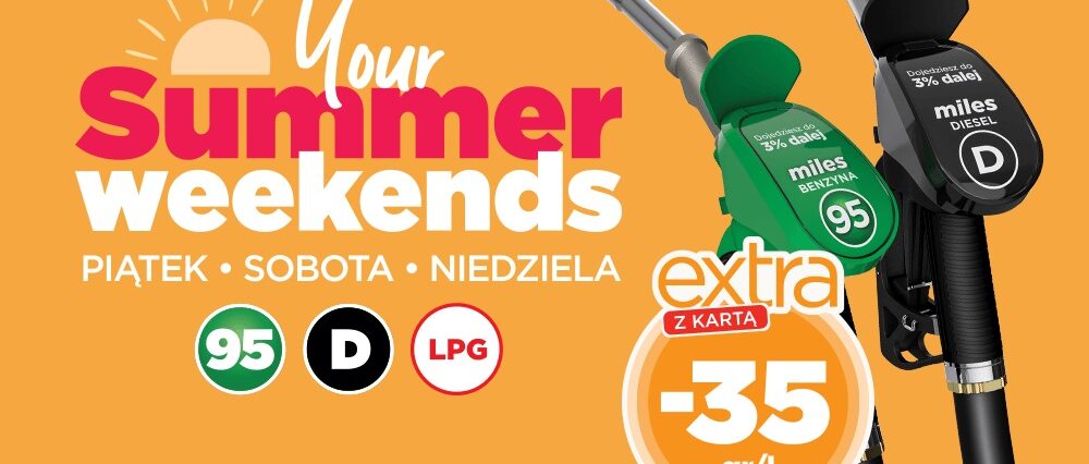 Sposób na tańsze paliwo o 35 gr na litrze. LPG, benzyna, diesel 1 Summer weekends circle k