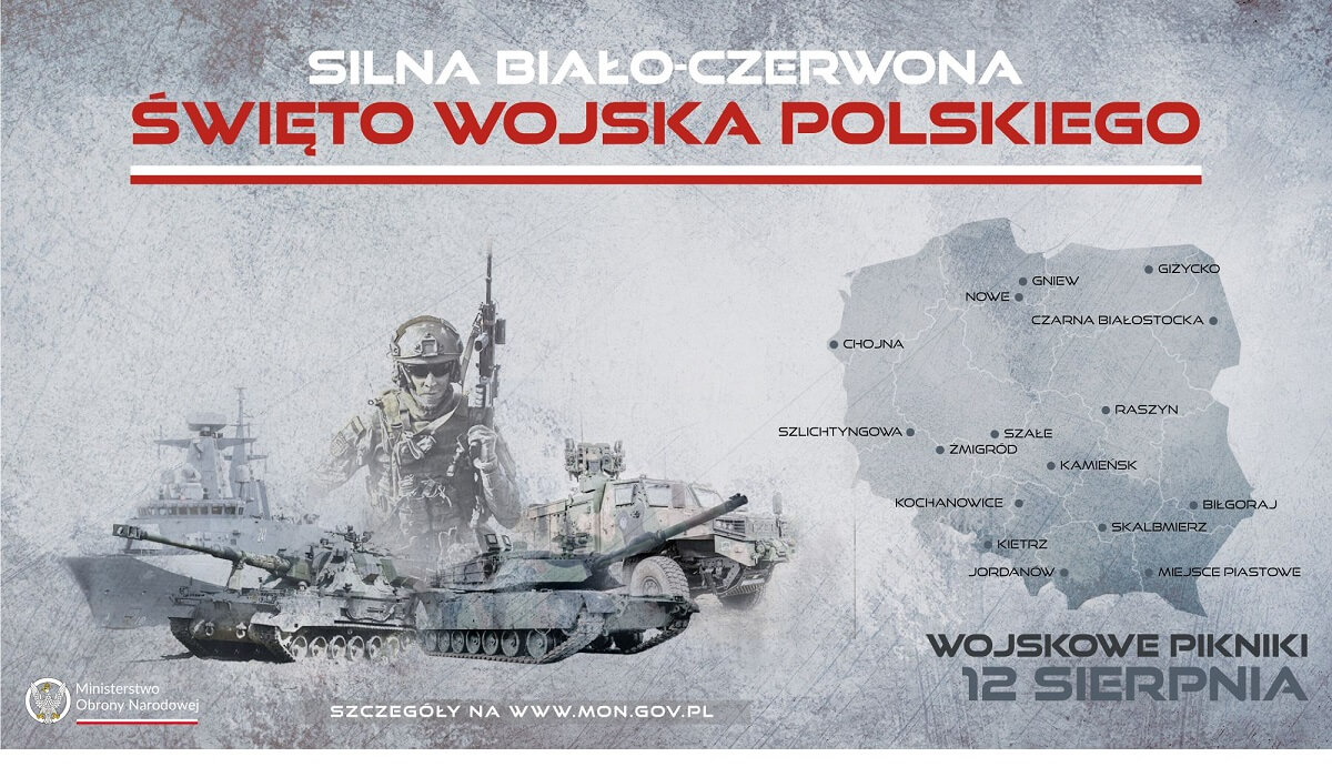 Wojskowe pikniki plakat
