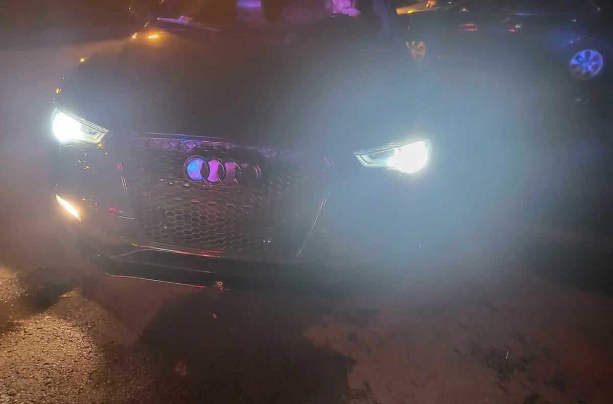 Kolejne działania „Stop-drift” przyniosły 41 wykroczeń i 13 zatrzymanych dowodów 2 Samochód audi