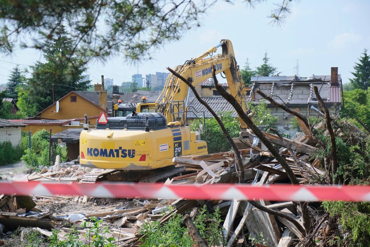 Niedawno były zamieszkałe, dziś nie ma po nich śladu. Z budynków został tylko gruz. Niebawem ruszy budowa drogi 1 Wyburzone domy i budynki pod budowę przedłużenia ul. Lubelskiego Lipca '80