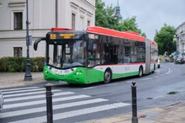 trolejbus na linii 159