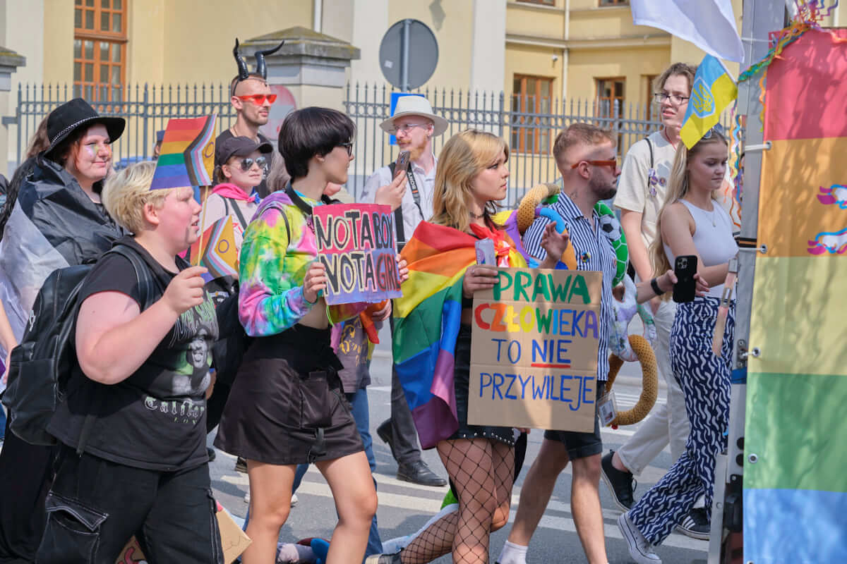 Marsz Równości 2023 w Lublinie