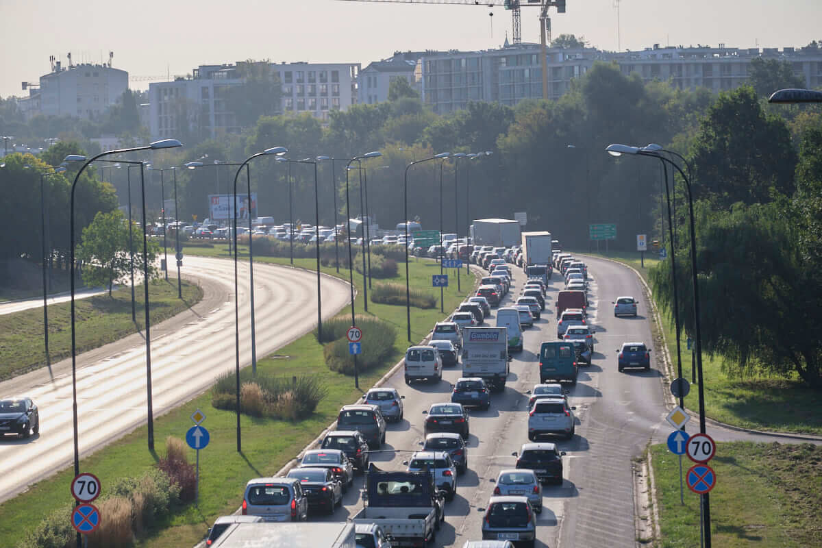 Od rana możesz jeździć za darmo autobusem i trolejbusem. Dzień bez Samochodu, a na ulicach korki! 3 Korki w Dzień bez Samochodu w Lublinie