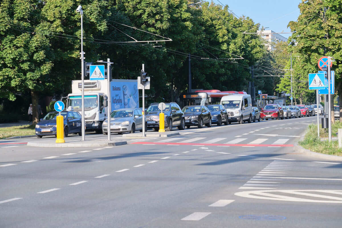 Od rana możesz jeździć za darmo autobusem i trolejbusem. Dzień bez Samochodu, a na ulicach korki! 1 Korki w Dzień bez Samochodu w Lublinie