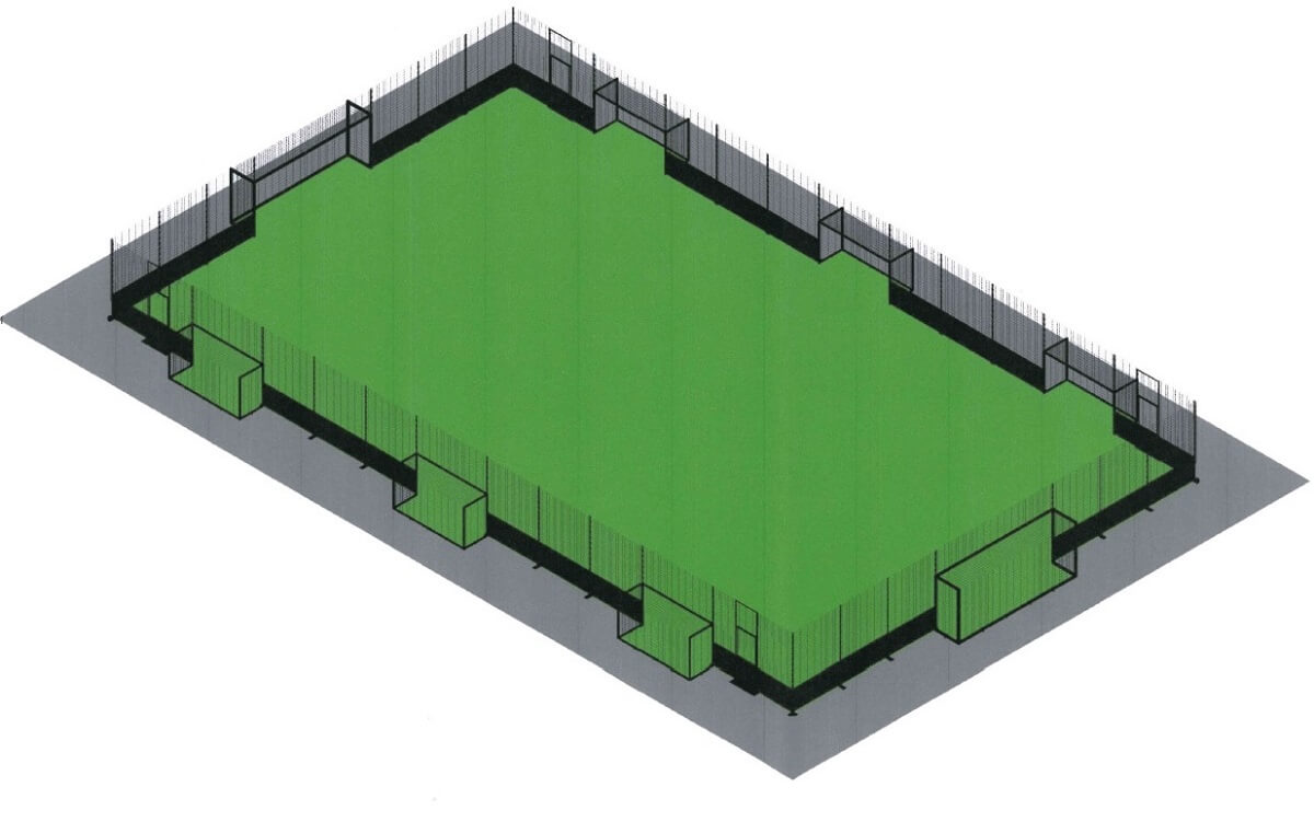 Kilkanaście Orlików w regionie przejdzie modernizację. Minister Sportu rozdysponował fundusze 1 Projektowane boisko mobilne przy SP nr 15